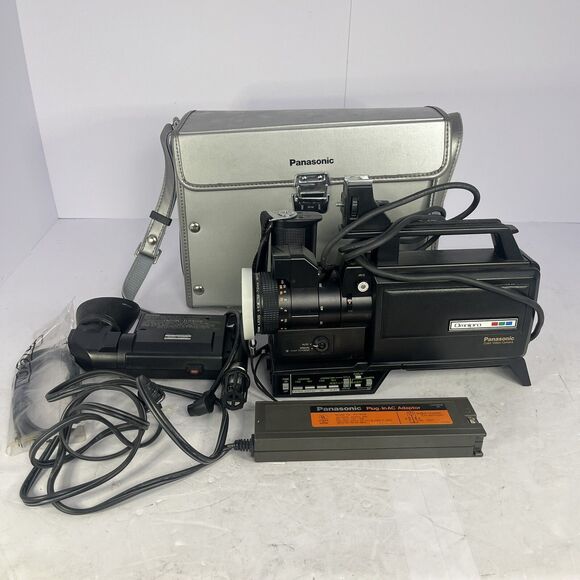 Panasonic Color Video Camera Omnipro PK-956 With Carry Case & Manual - UNTESTED! - Picture 14 of 14